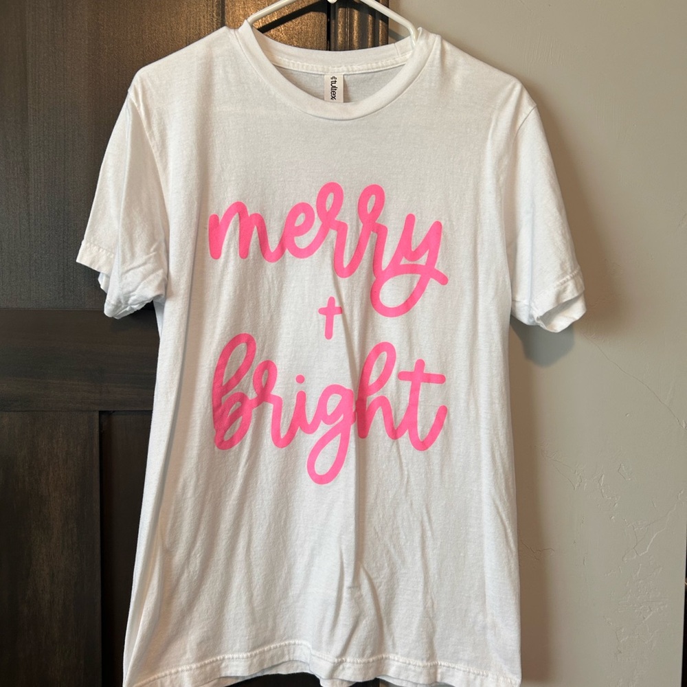 Tultex White Cotton T-Shirt